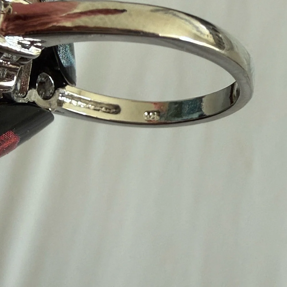 Elegant 925 Silver Women's Ring - Picture 5 of 11